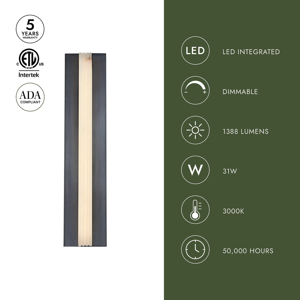 Kismet 23-in Wall/Vanity Light