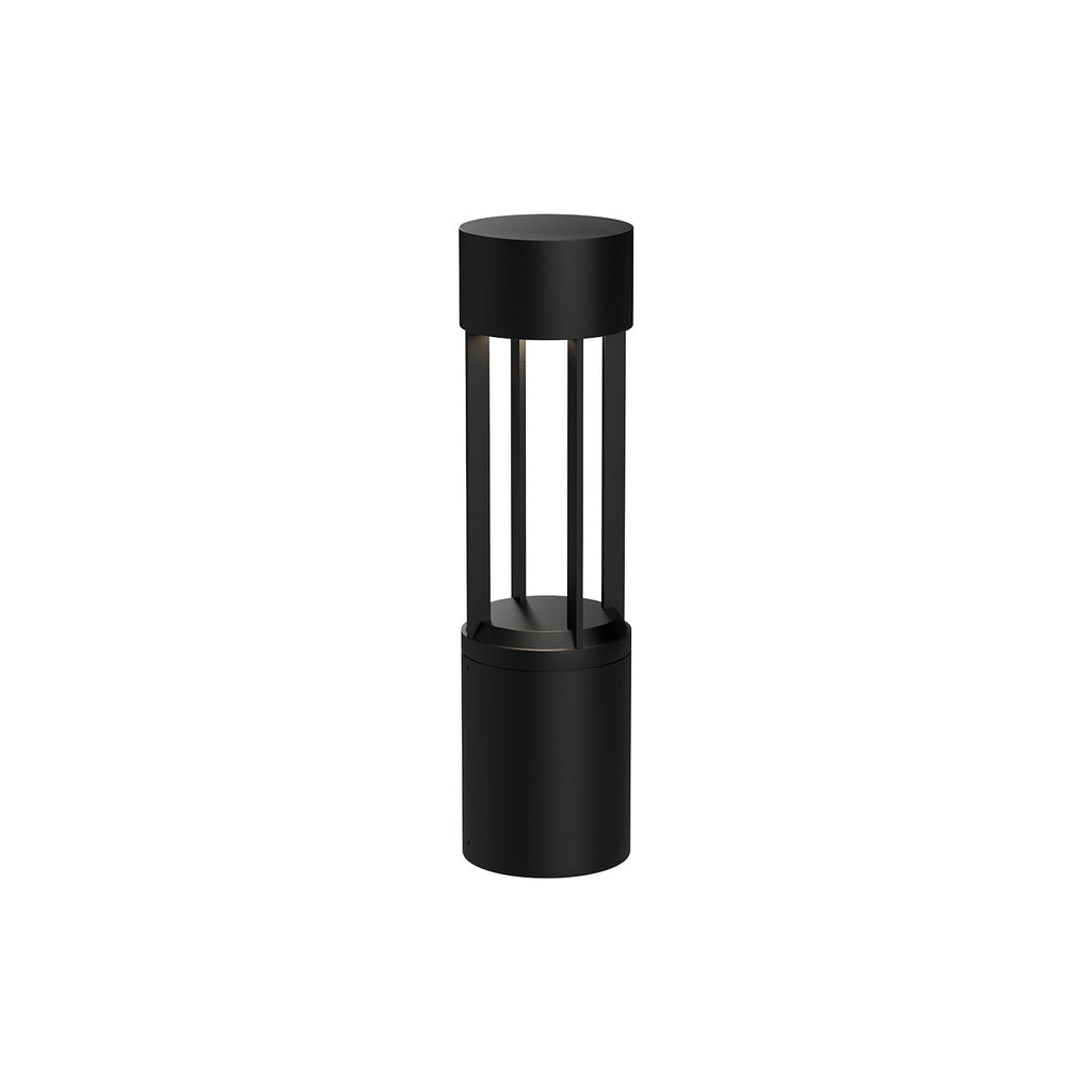 Knox 24-in Exterior Bollard — Black [Universal Voltage]