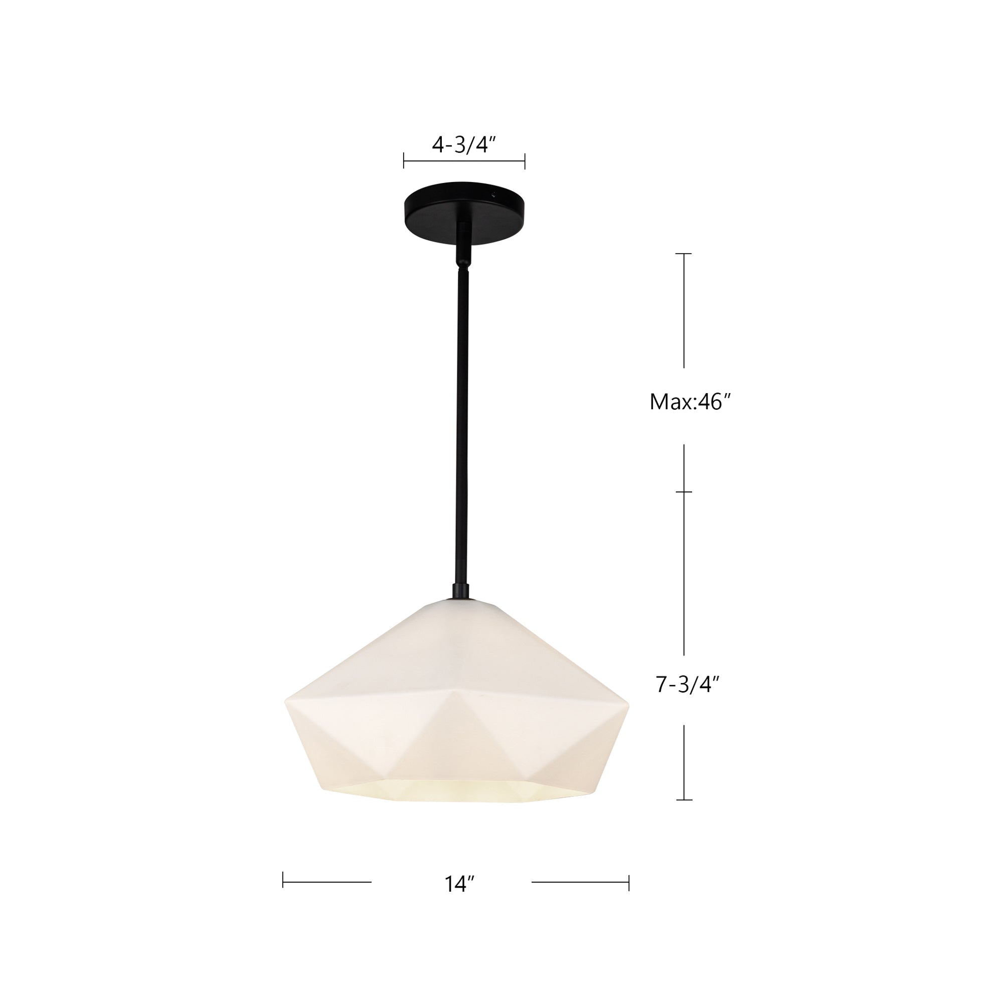 Krysta 14-in Pendant