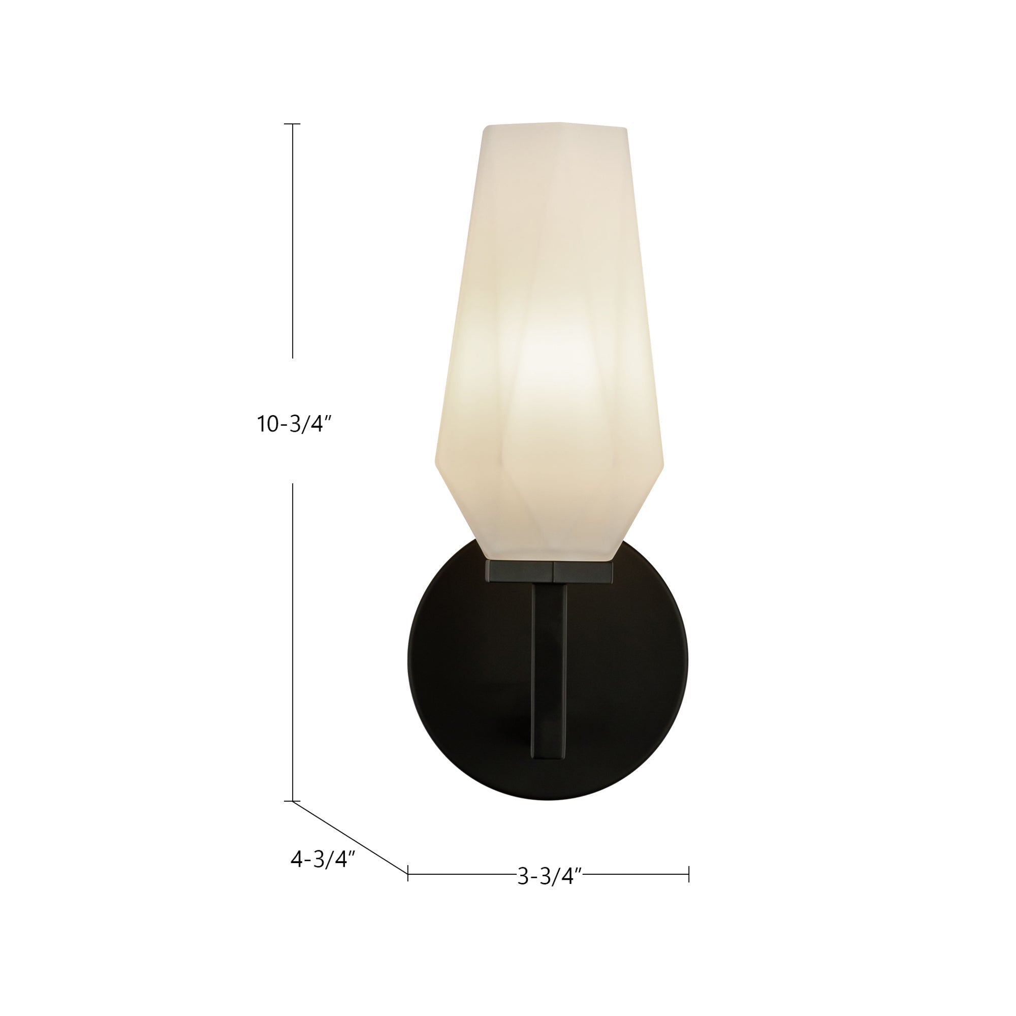 Krysta 10-in Wall/Vanity Light