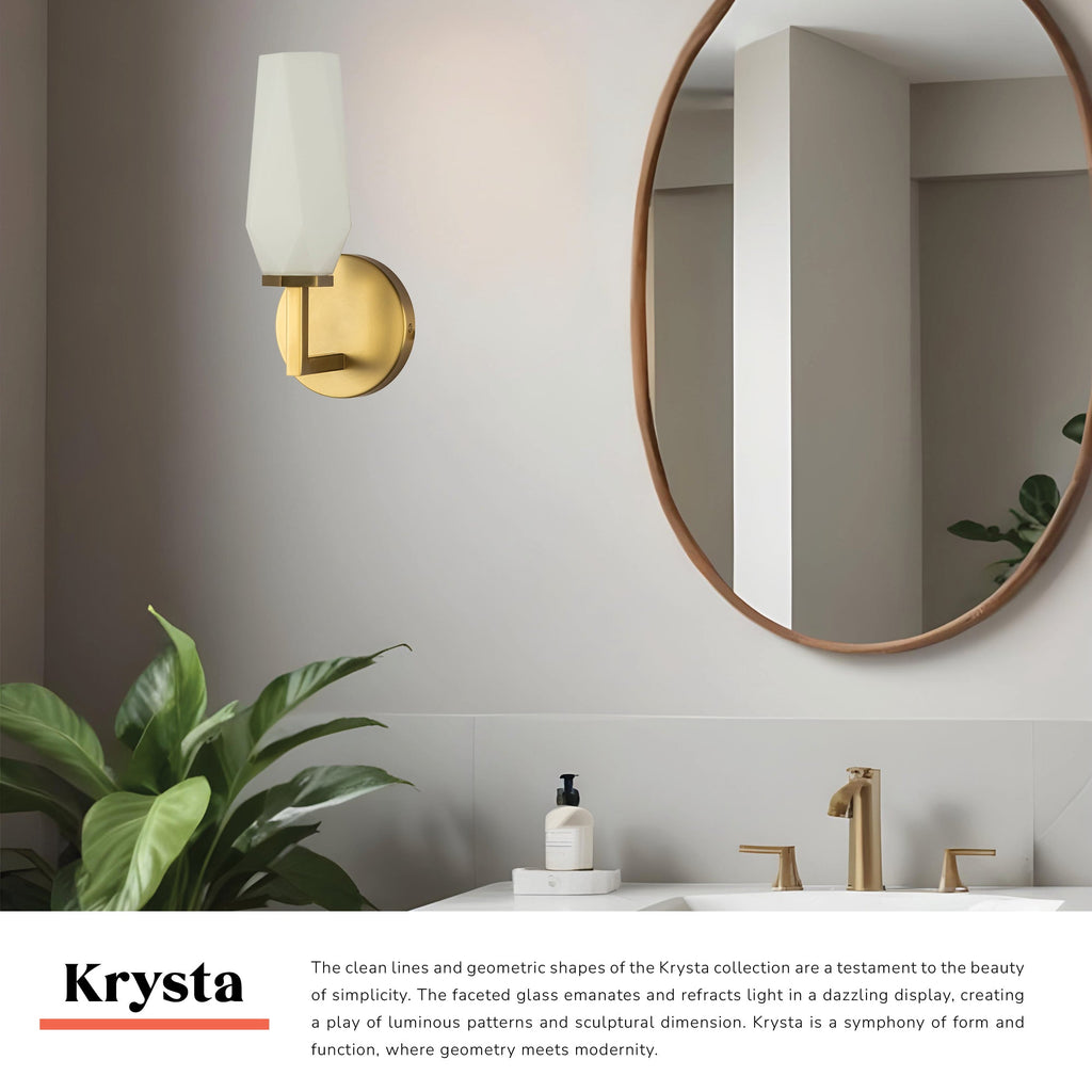 Krysta 10-in Wall/Vanity Light