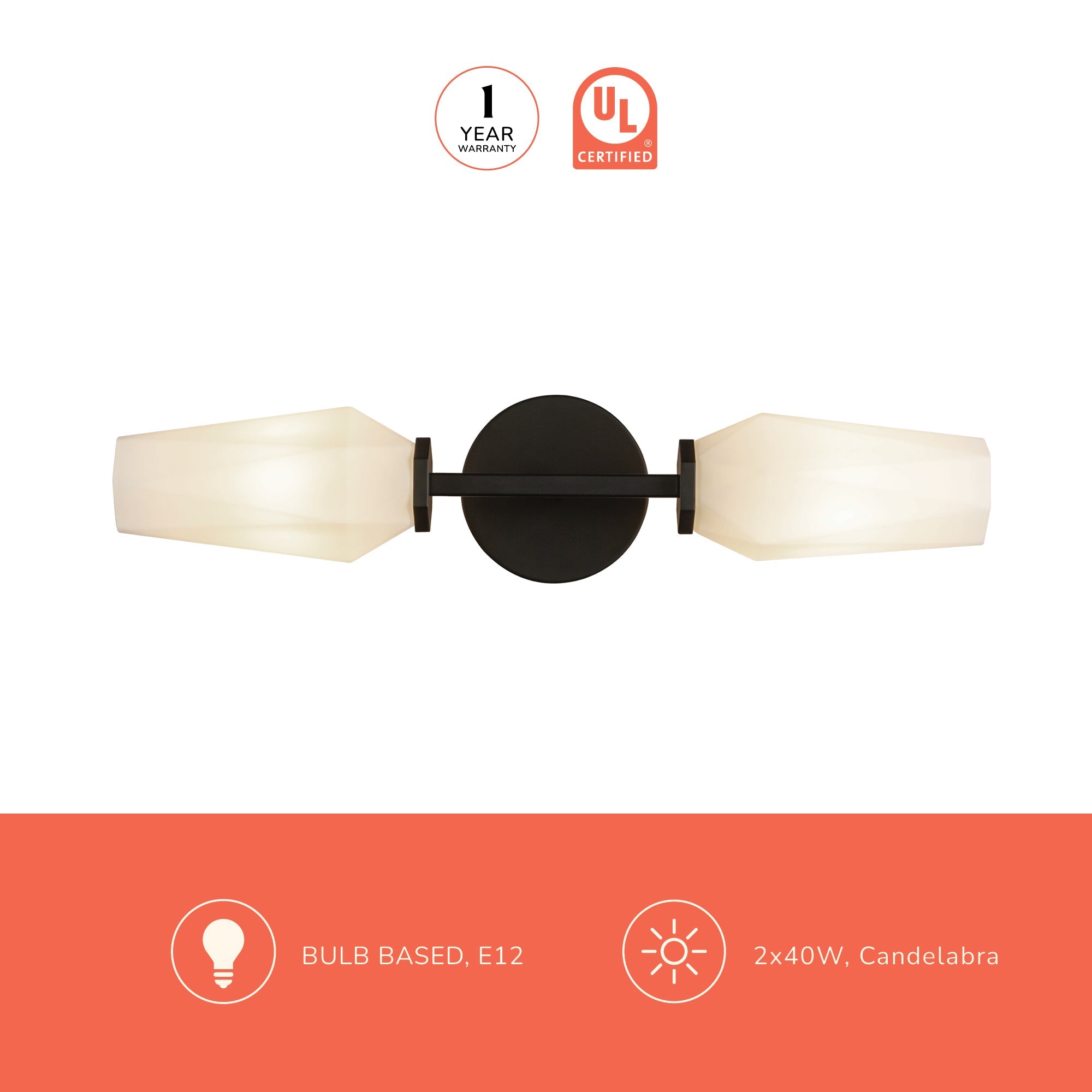Krysta 20-in Wall/Vanity Light