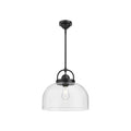 Lancaster 15-in Pendant — Matte Black