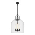 Lancaster 16-in Pendant — Matte Black