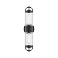 Lancaster 21-in Wall/Vanity Light — Matte Black