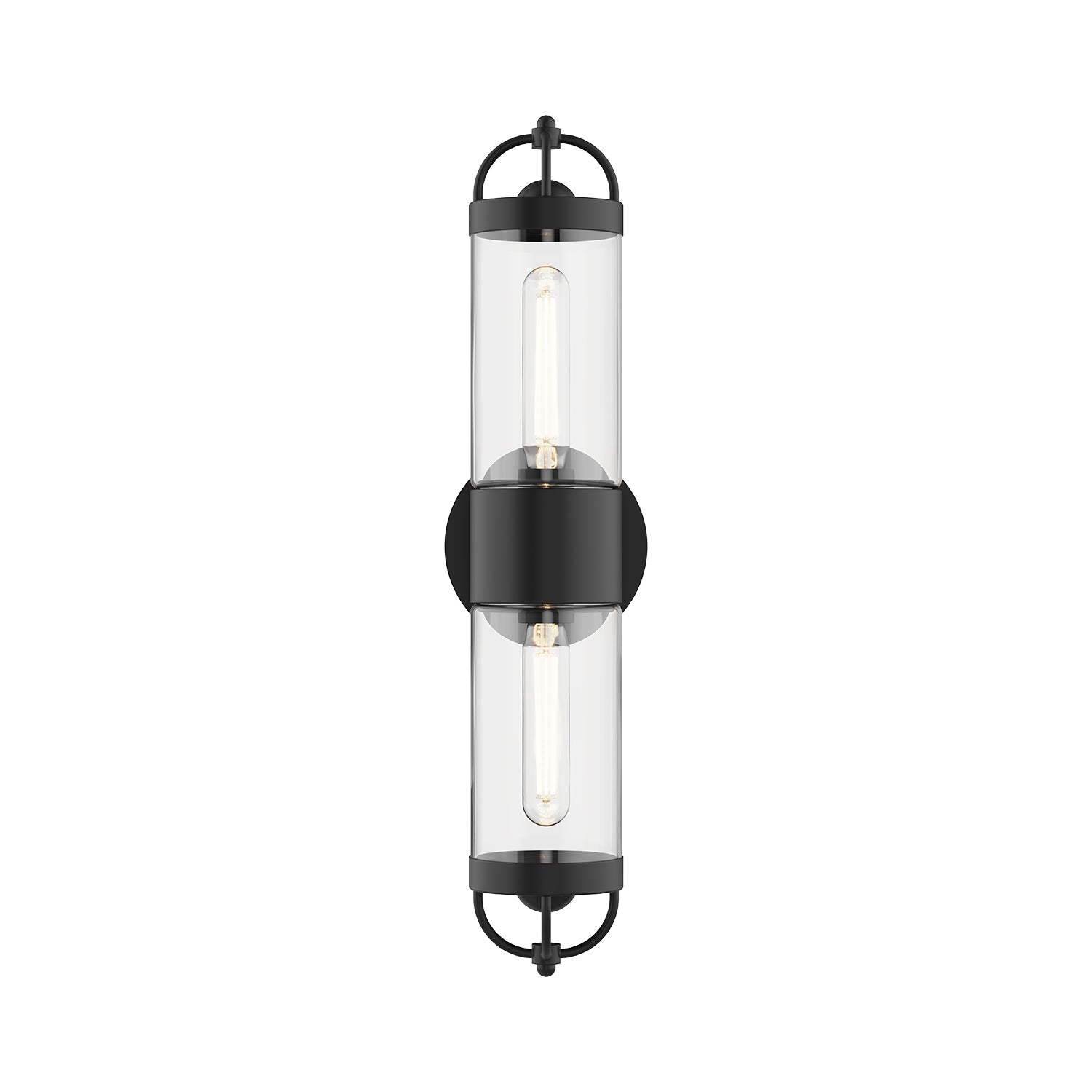 Lancaster 21-in Wall/Vanity Light — Matte Black