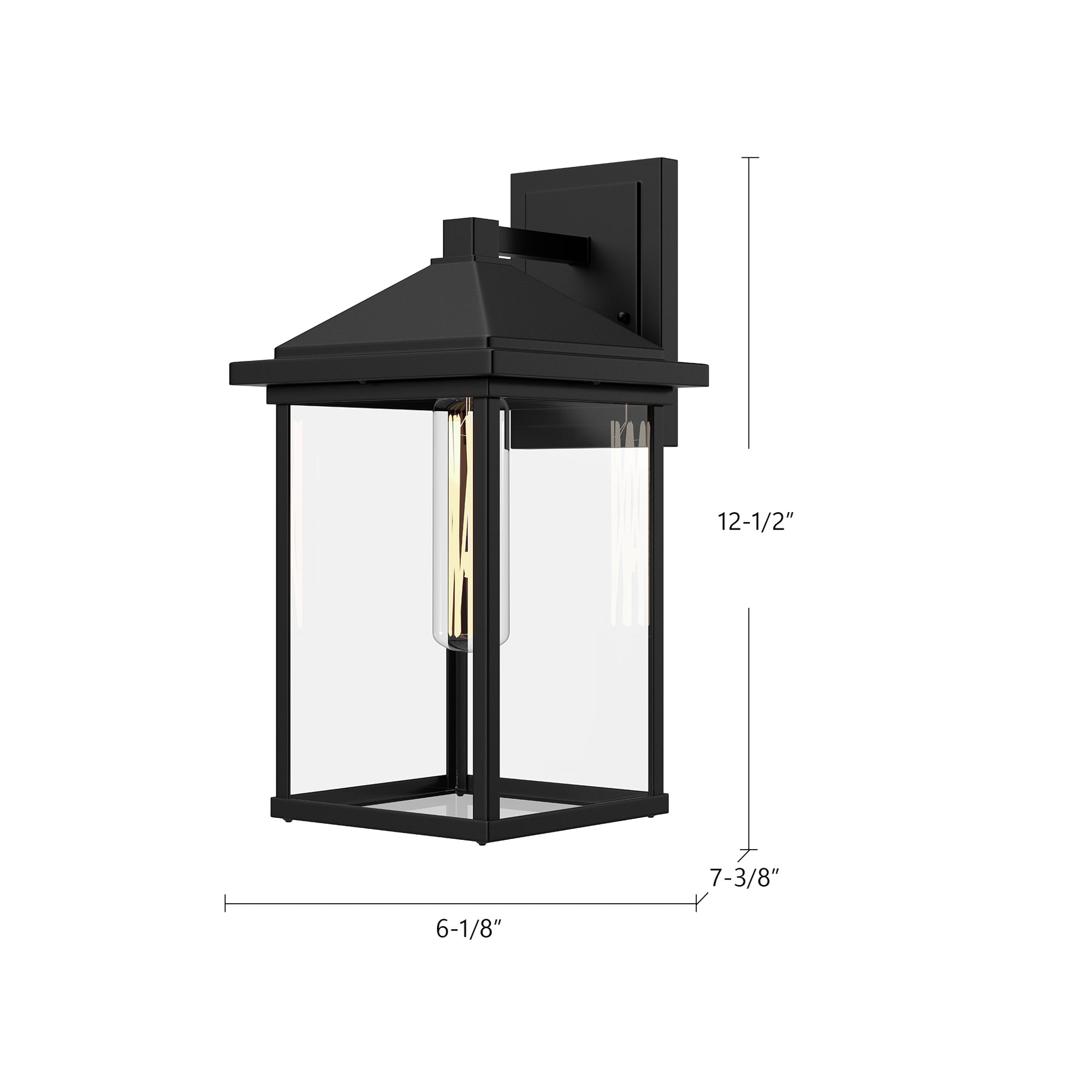 Larchmont 6-in Exterior Wall Sconce