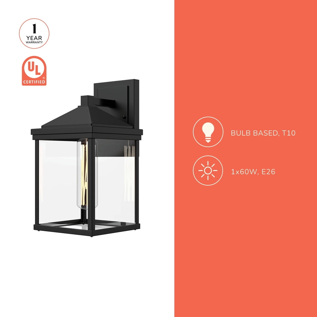 Larchmont 9-in Exterior Wall Sconce