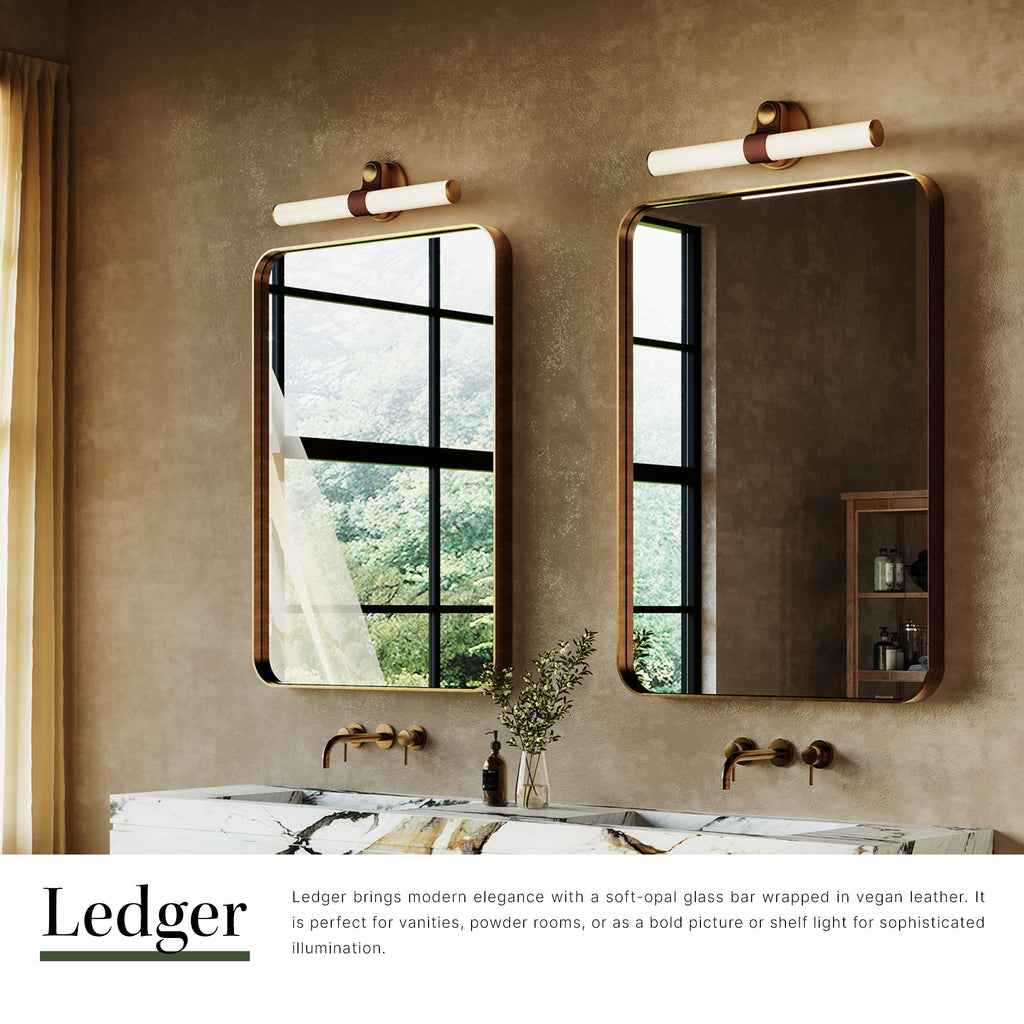 Ledger 20-in Vanity Light