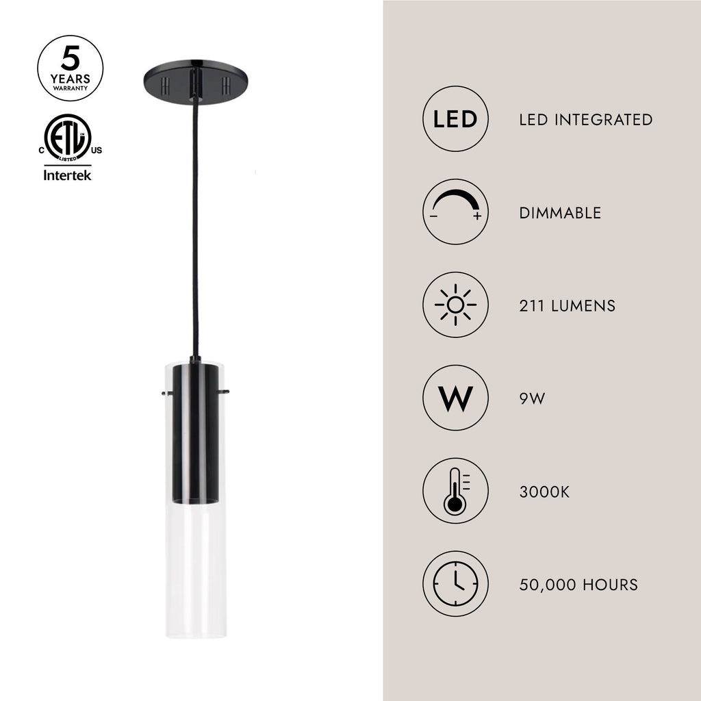 Lena 3-in Pendant