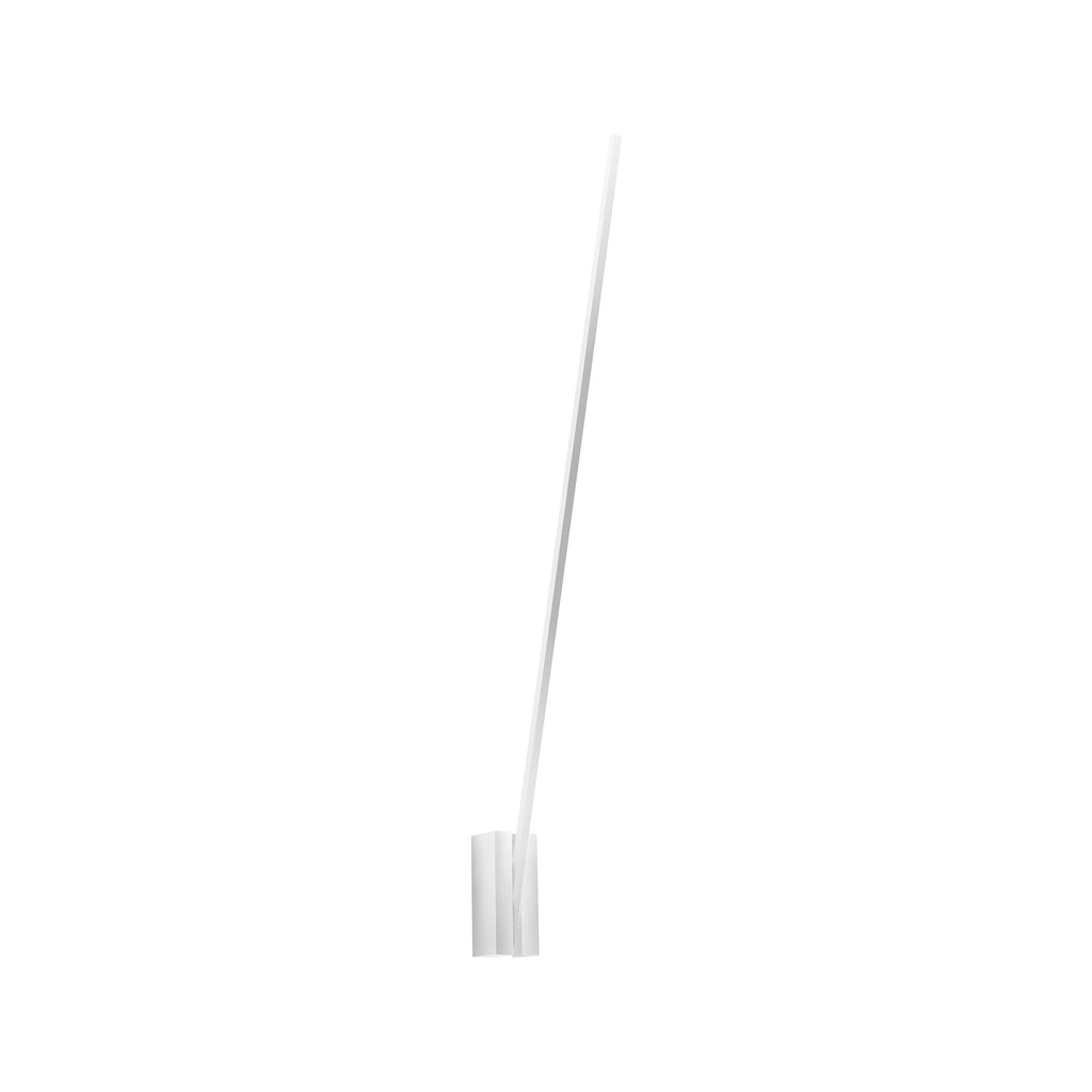 Lever 48-in Wall Sconce — White [Universal Voltage]