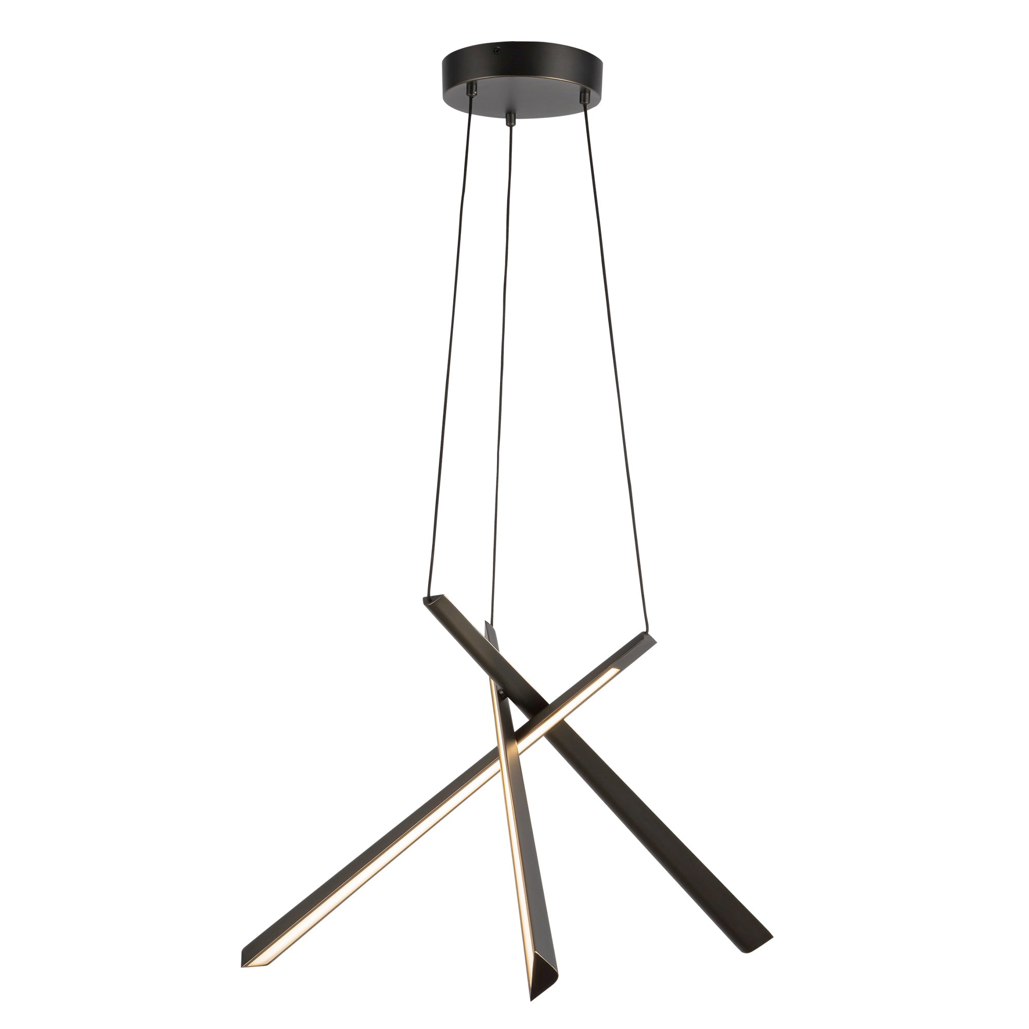 Lex 27-in Chandelier — Urban Bronze [Universal Voltage]