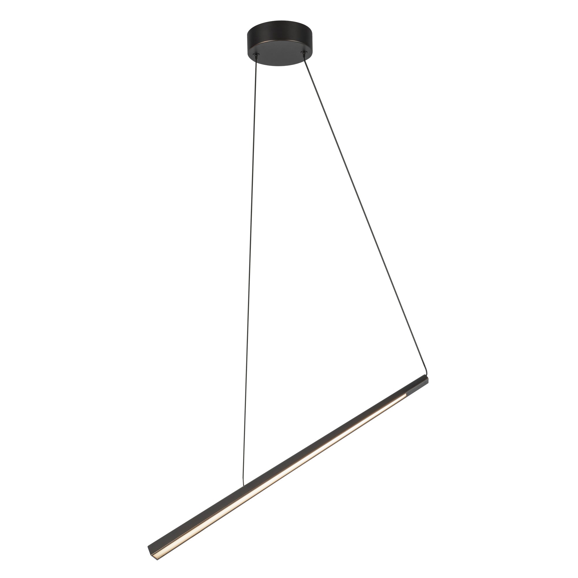 Lex 24-in Linear Pendant — Urban Bronze [Universal Voltage]