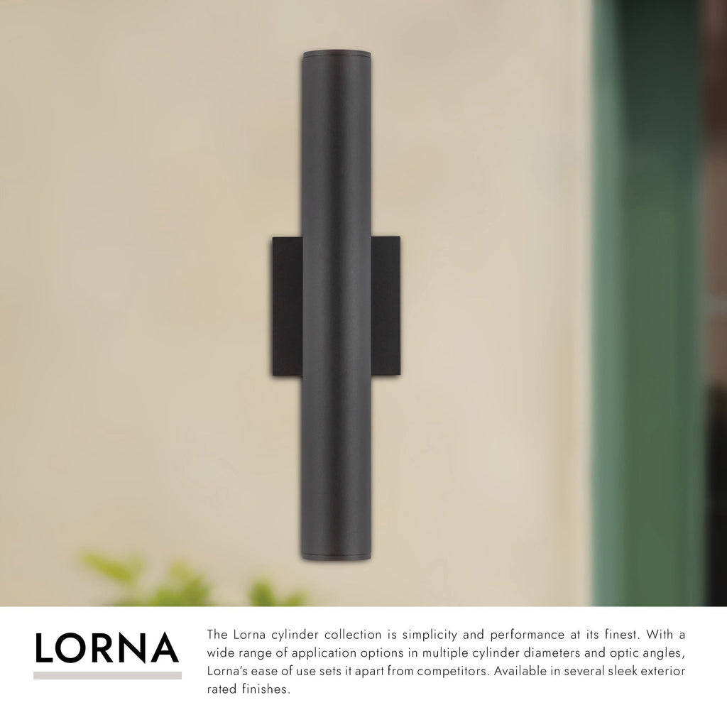 Lorna 16-in (2-in Dia.) Wall Sconce Up/Down Light