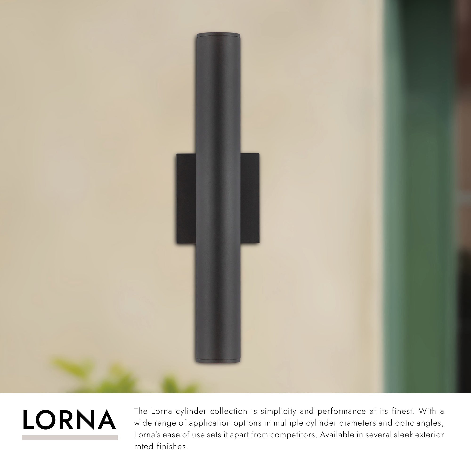Lorna 16-in (2-in Dia.) Wall Sconce Up/Down Light