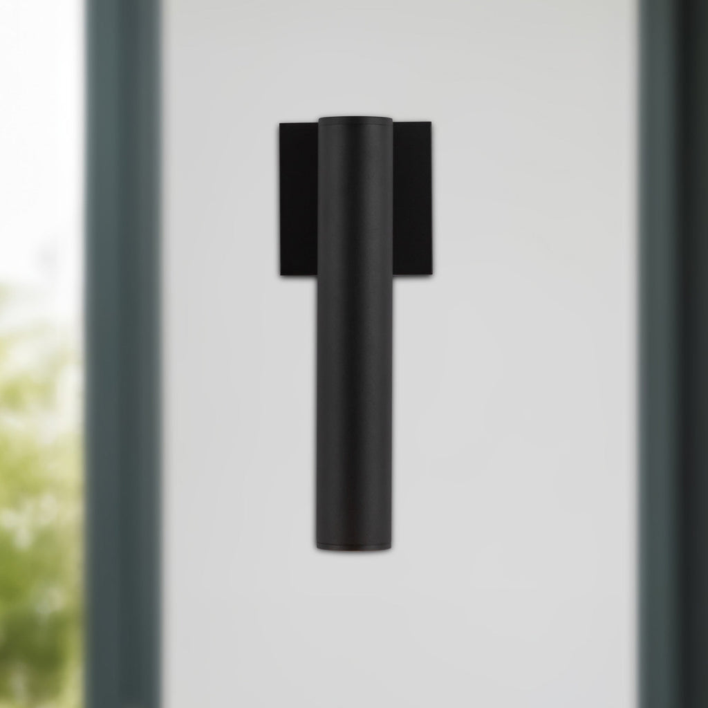 Lorna 12-in (2-in Dia.) Interior/Exterior Wall Sconce