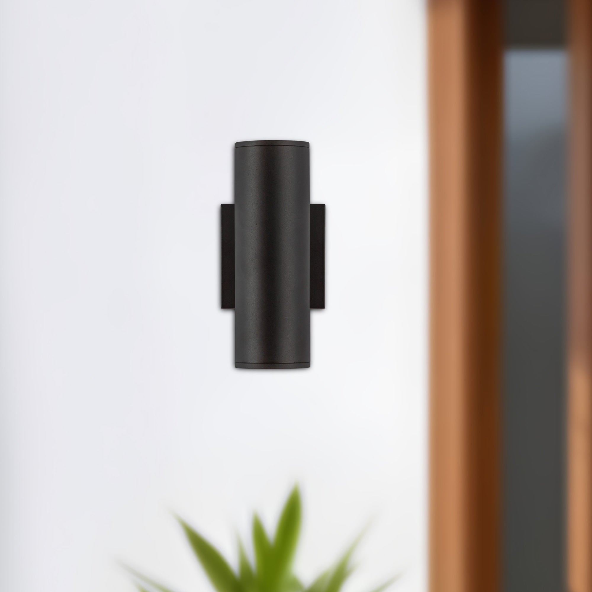 Lorna 9-in (3-in Dia.) Wall Sconce Up/Down Light