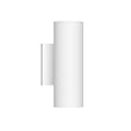 Lorna 9-in (3-in Dia.) Wall Sconce Up/Down Light — White [Universal Voltage and 0-10 Dimming]