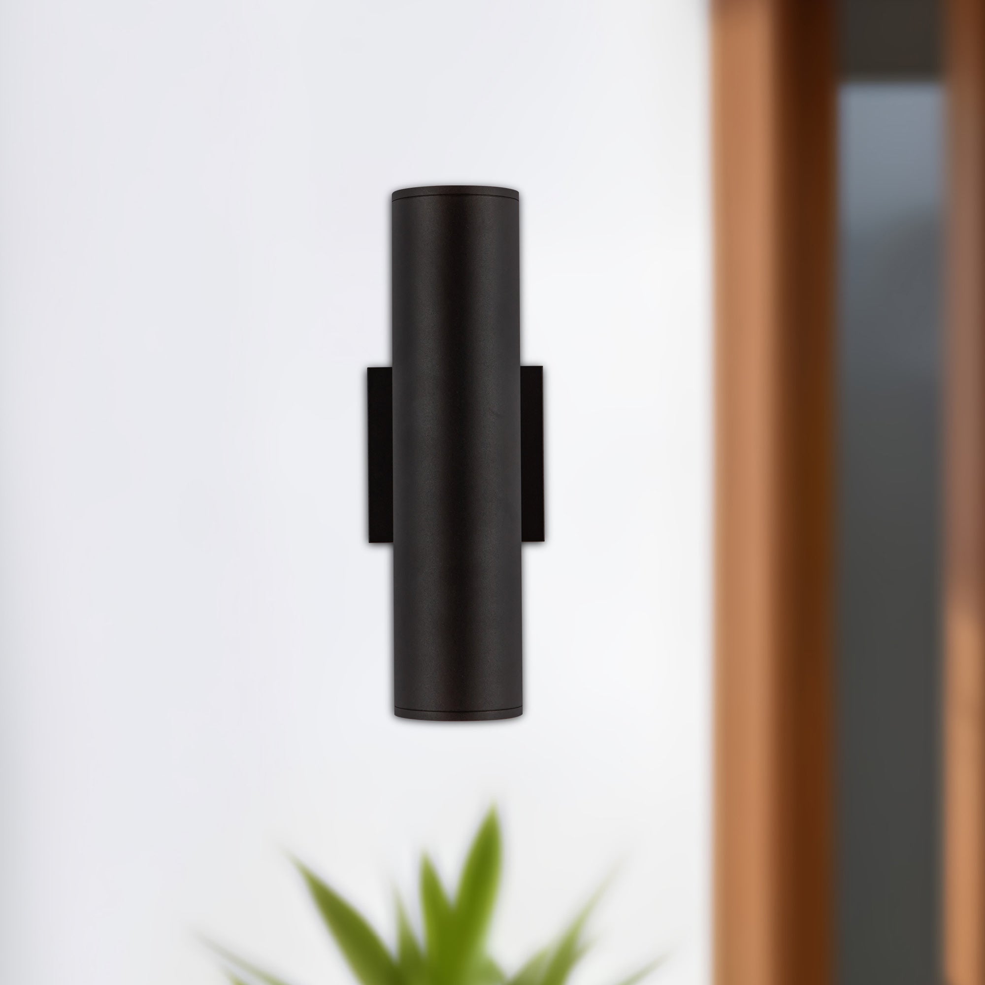 Lorna 12-in (3-in Dia.) Wall Sconce Up/Down Light