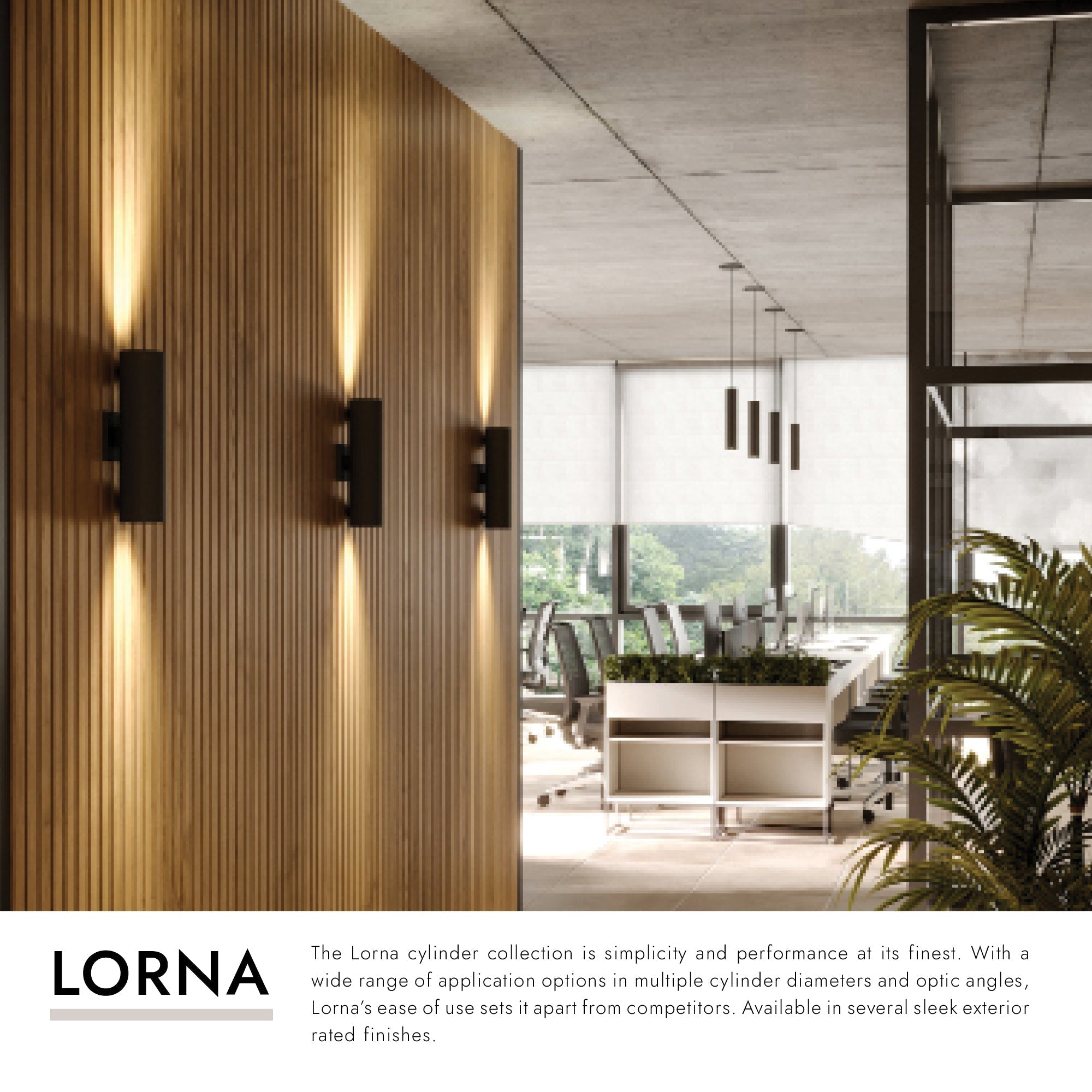 Lorna 12-in (3-in Dia.) Wall Sconce Up/Down Light