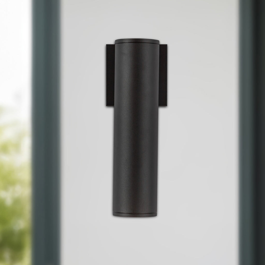Lorna 12-in (3-in Dia.) Indoor/Outdoor Wall Sconce