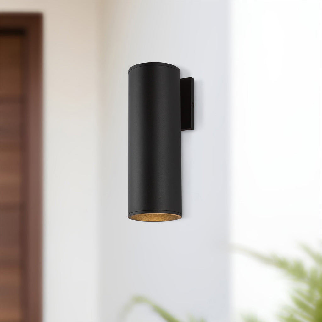 Lorna 12-in (4-in Dia.) Interior/Exterior Wall Sconce