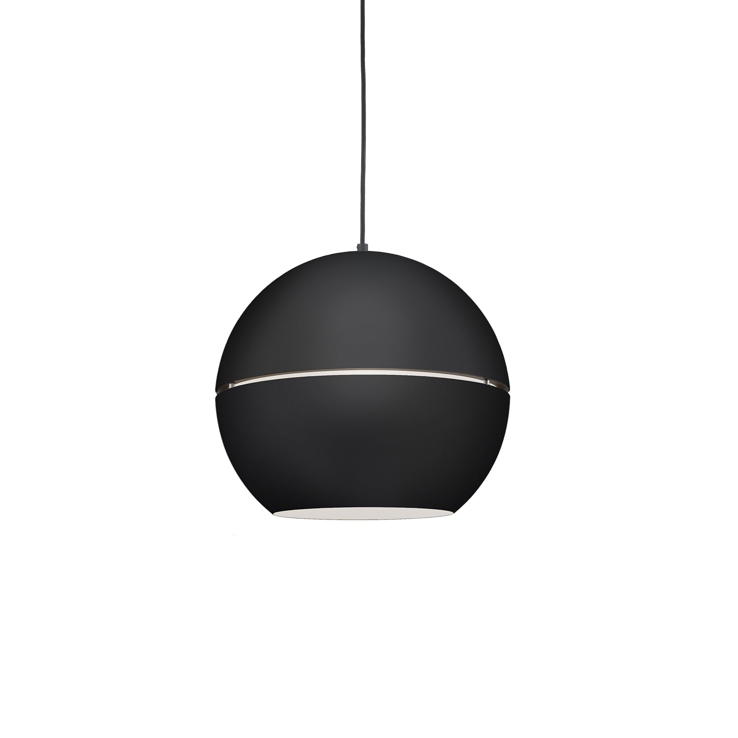 Lucas 16-in Pendant — Black