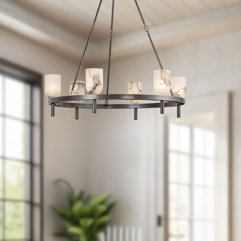 Lucian 32-in Chandelier