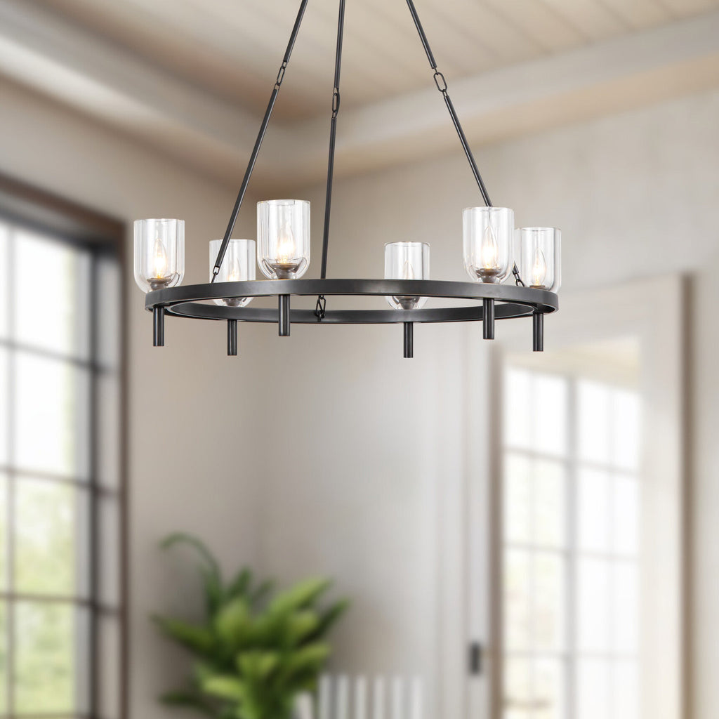 Lucian 32-in Chandelier