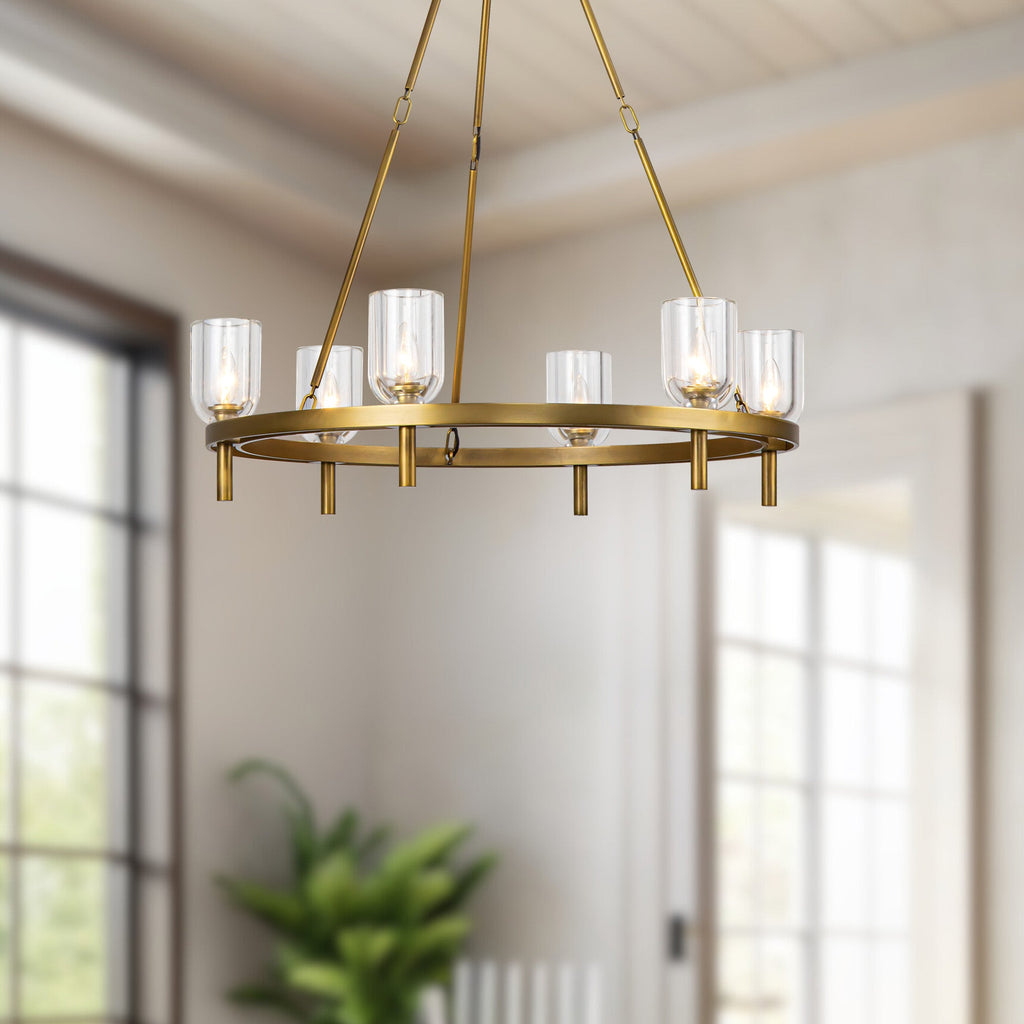 Lucian 32-in Chandelier