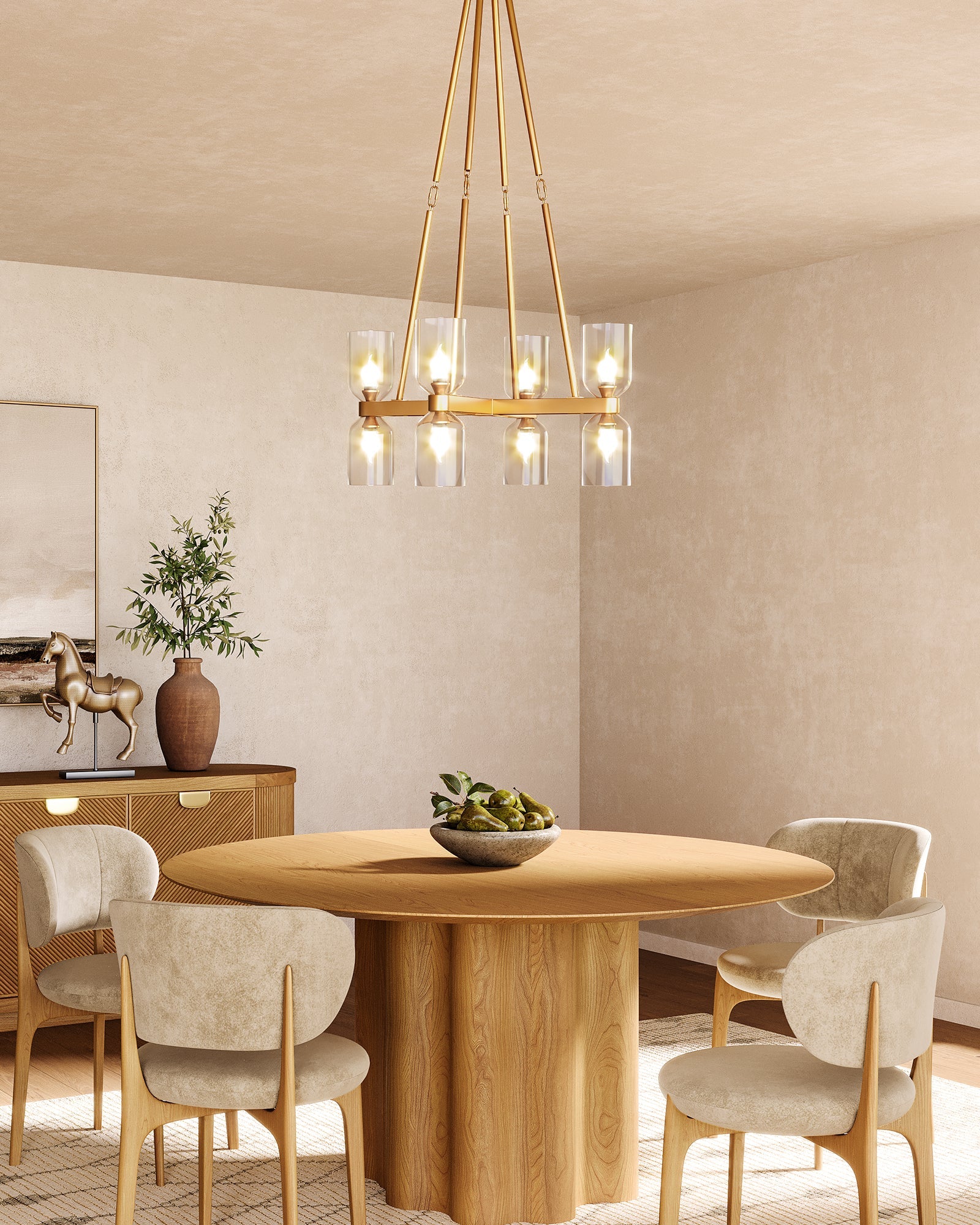 Lucian 22-in Chandelier