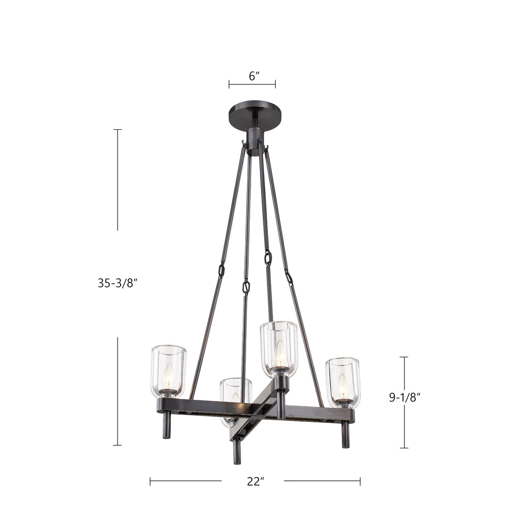 Lucian 22-in Pendant