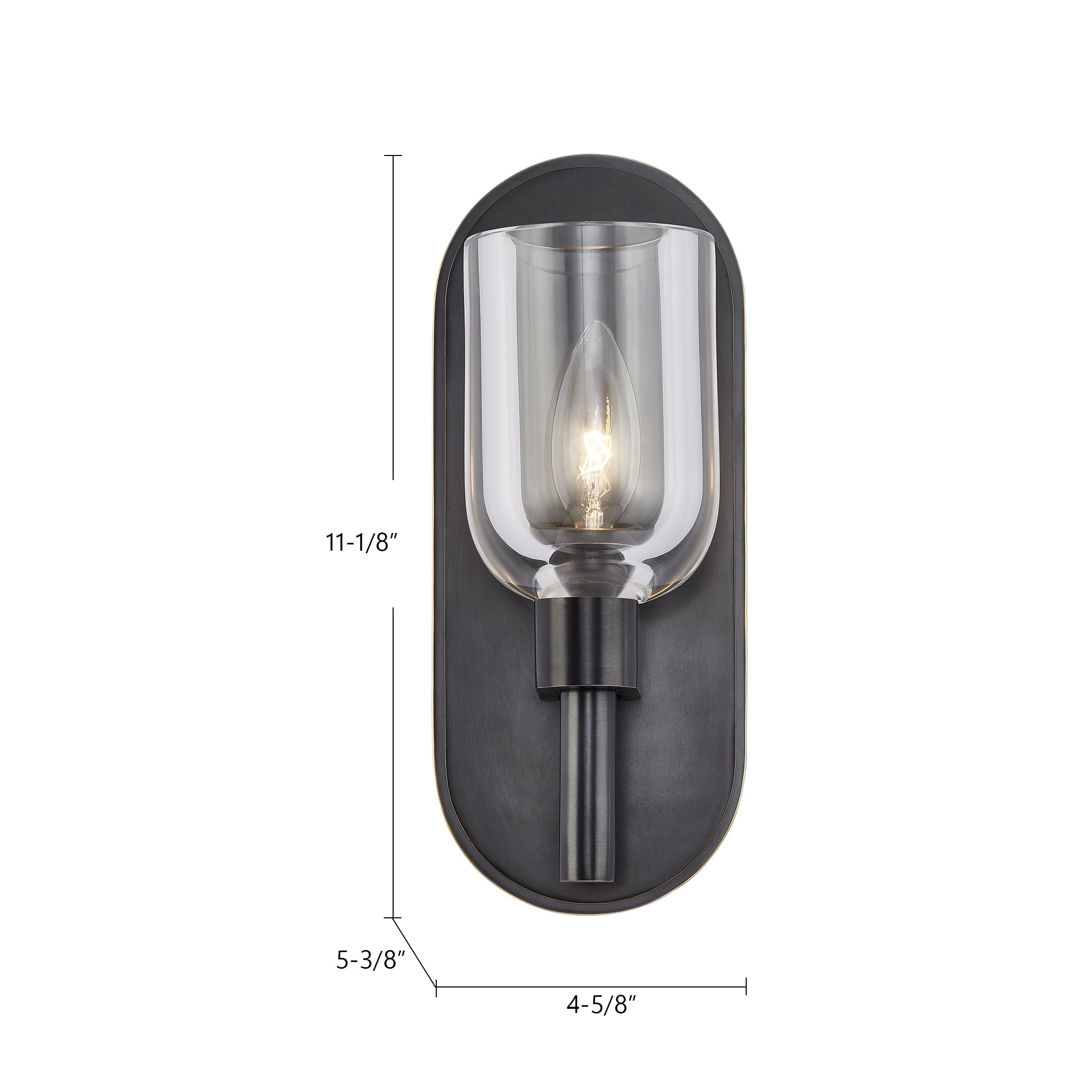Lucian 9-in Wall/Vanity Light