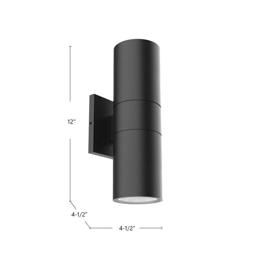 Lund 12-in Exterior Wall Sconce