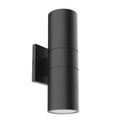 Lund 12-in Exterior Wall Sconce — Black