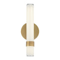 Madison 14-in Wall/Vanity Light — Vintage Brass/Glossy Opal [Universal Voltage]