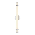 Madison 30-in Wall/Vanity Light — Polished Nickel/Glossy Opal [Universal Voltage]