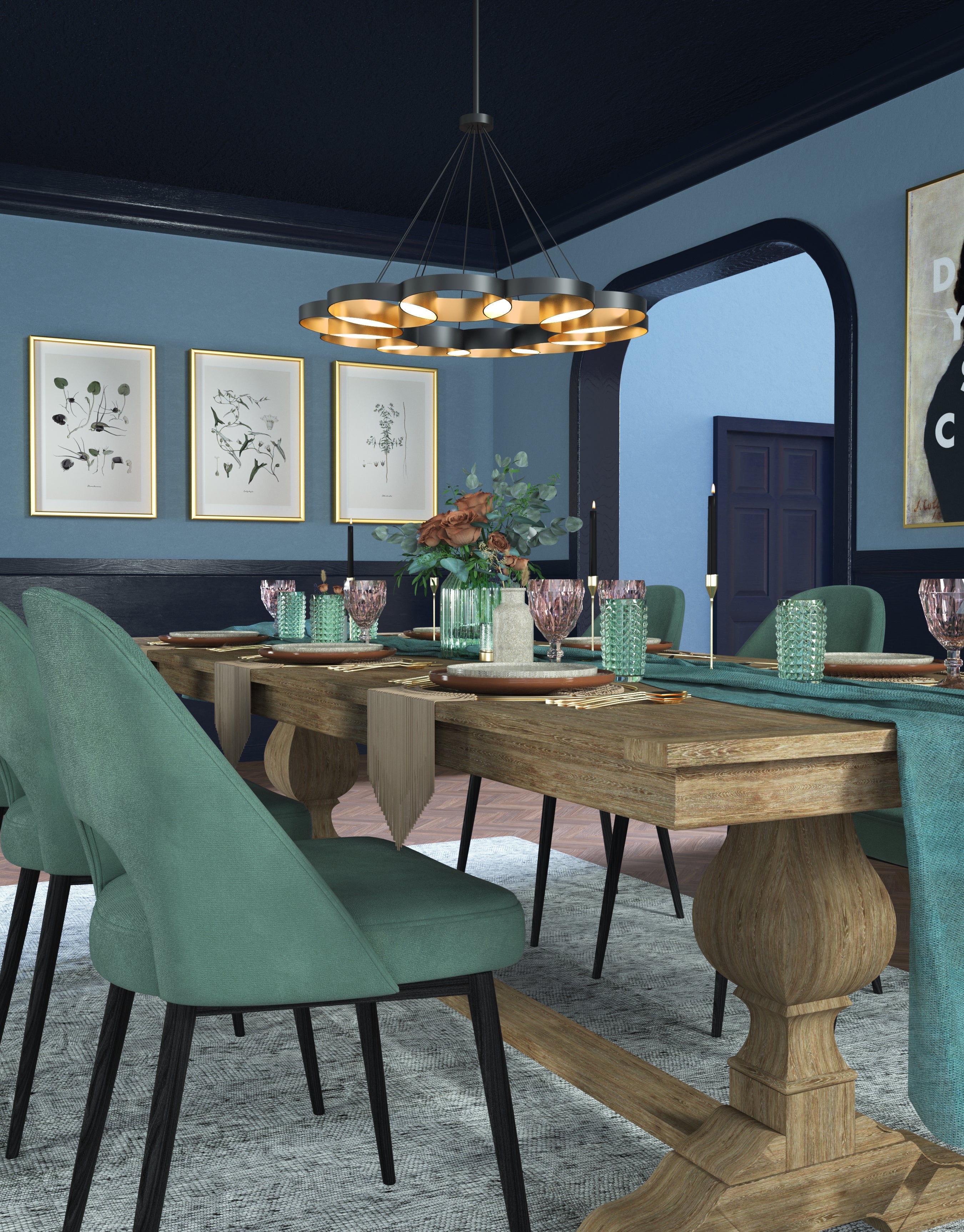 Maestro 33-in Chandelier