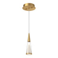 Malabar 3-in Pendant — Brushed Gold