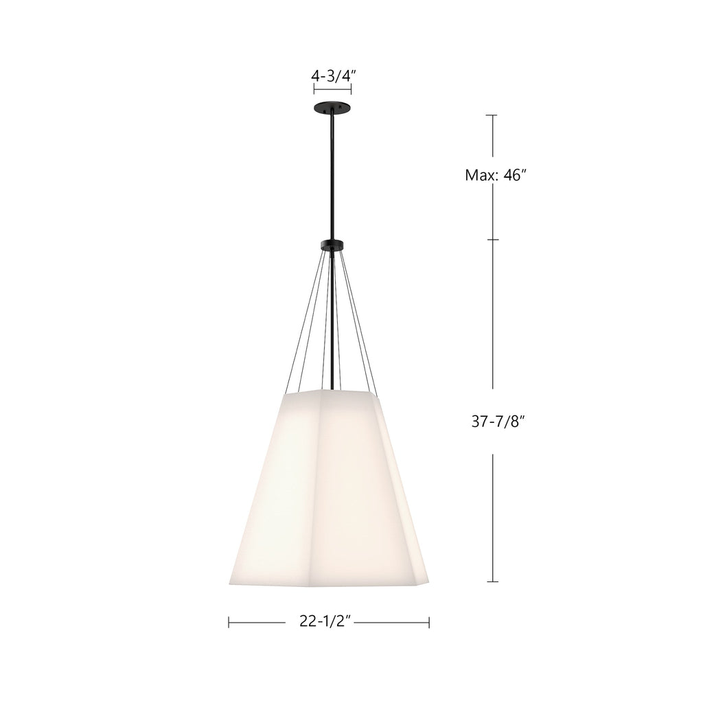 Manila 22-in Pendant