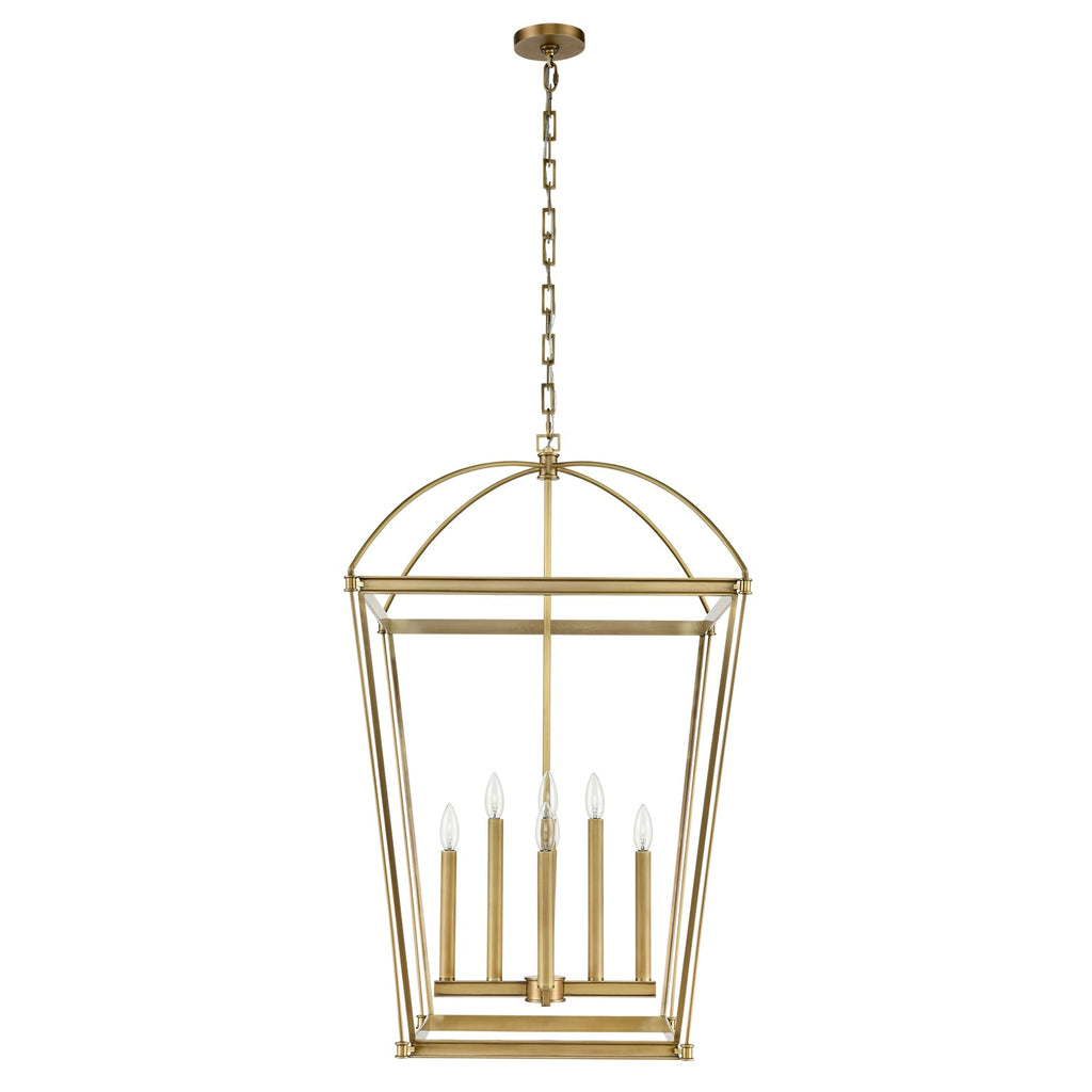 Manor 24-in Pendant — Vintage Brass