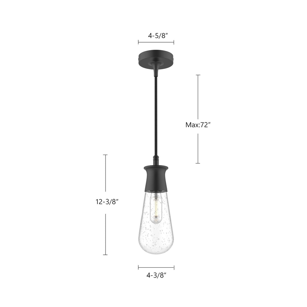 Marcel 4-in Exterior Pendant