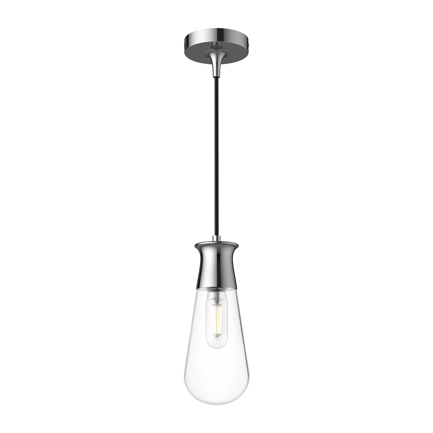 Marcel 4-in Pendant — Chrome