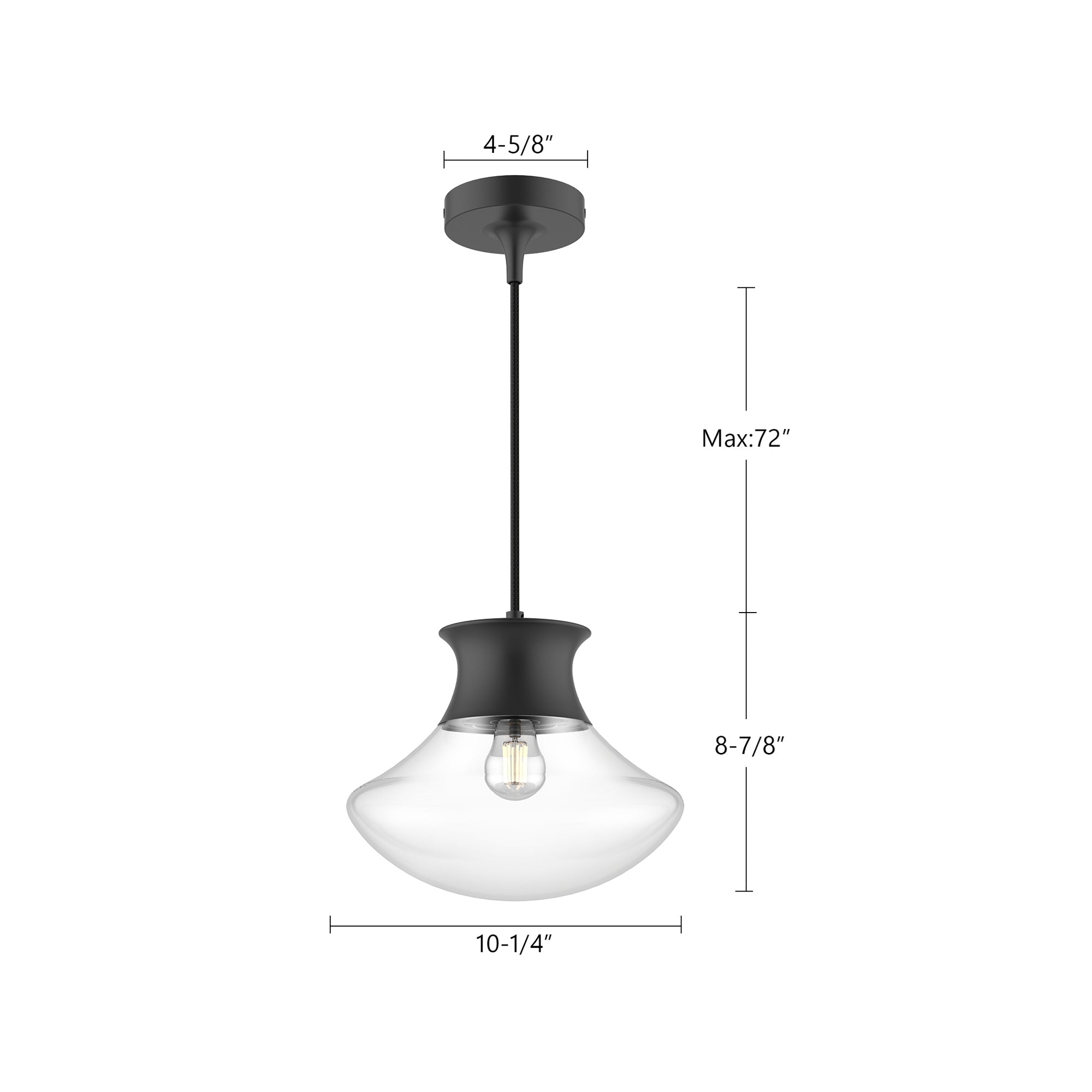 Marcel 11-in Pendant