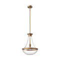 Marcel 10-in Pendant — Aged Gold