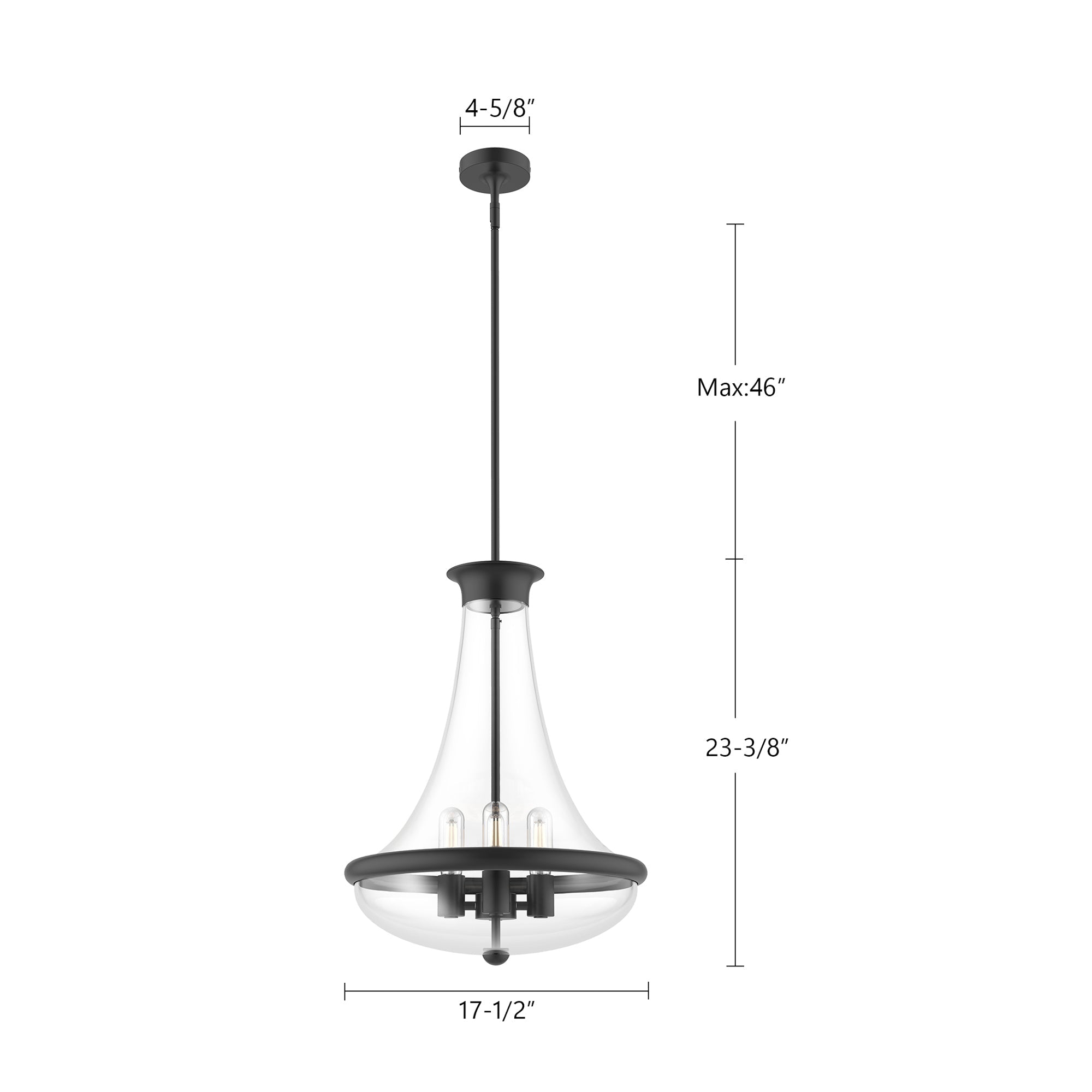 Marcel 18-in Pendant