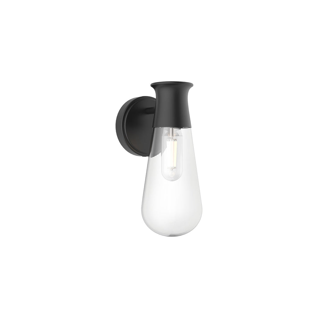 Marcel 5-in Wall/Vanity Light — Matte Black