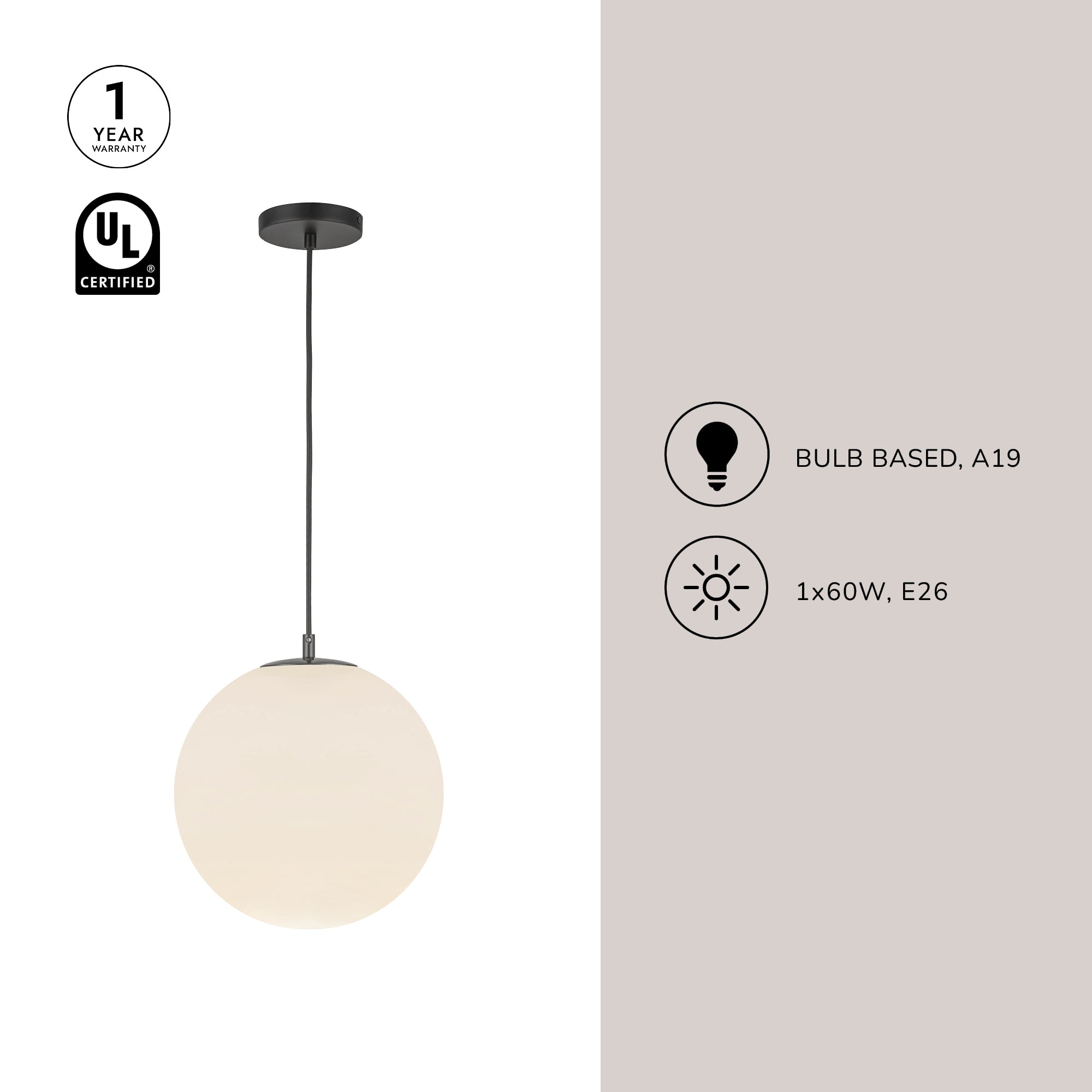 Marco 12-in Pendant