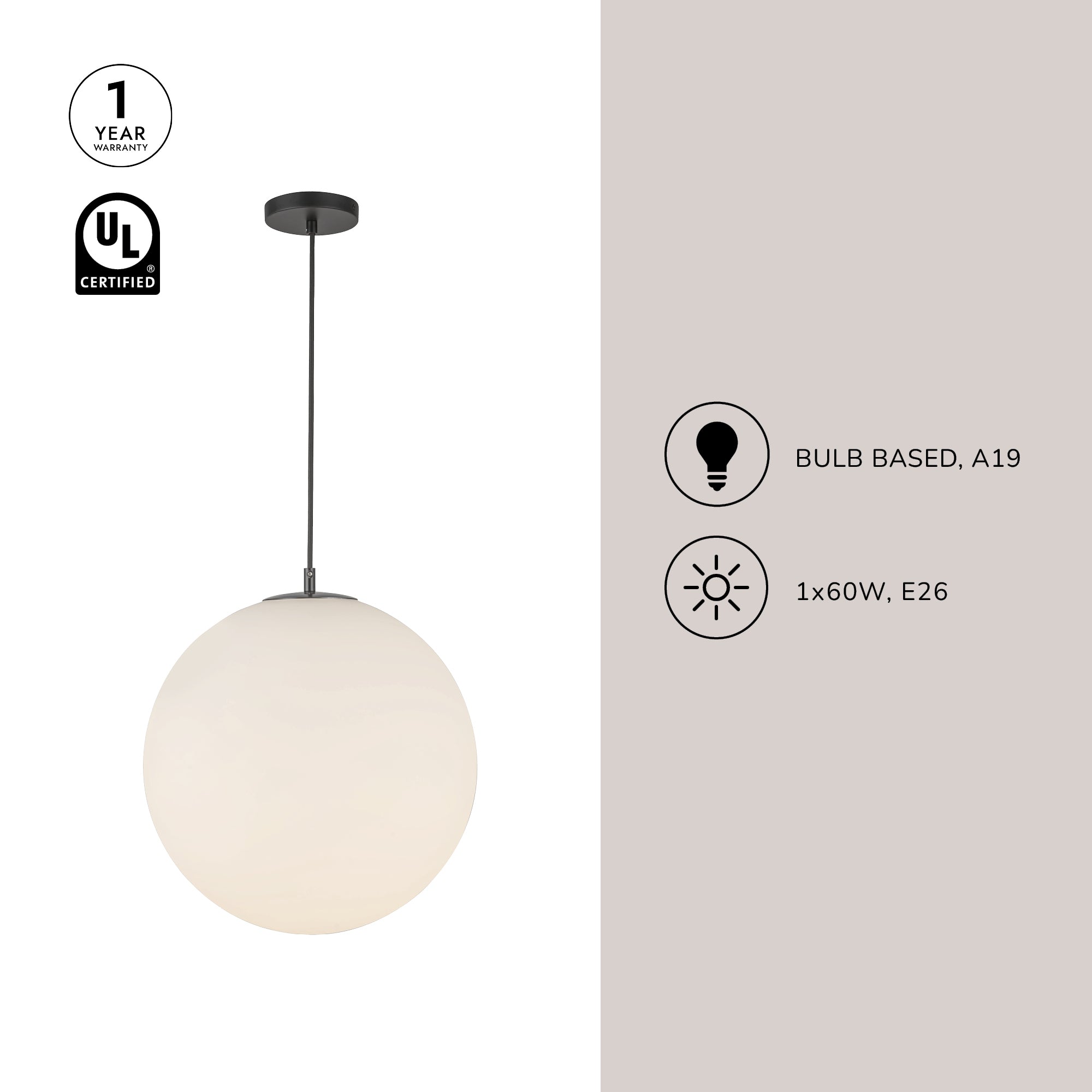 Marco 16-in Pendant