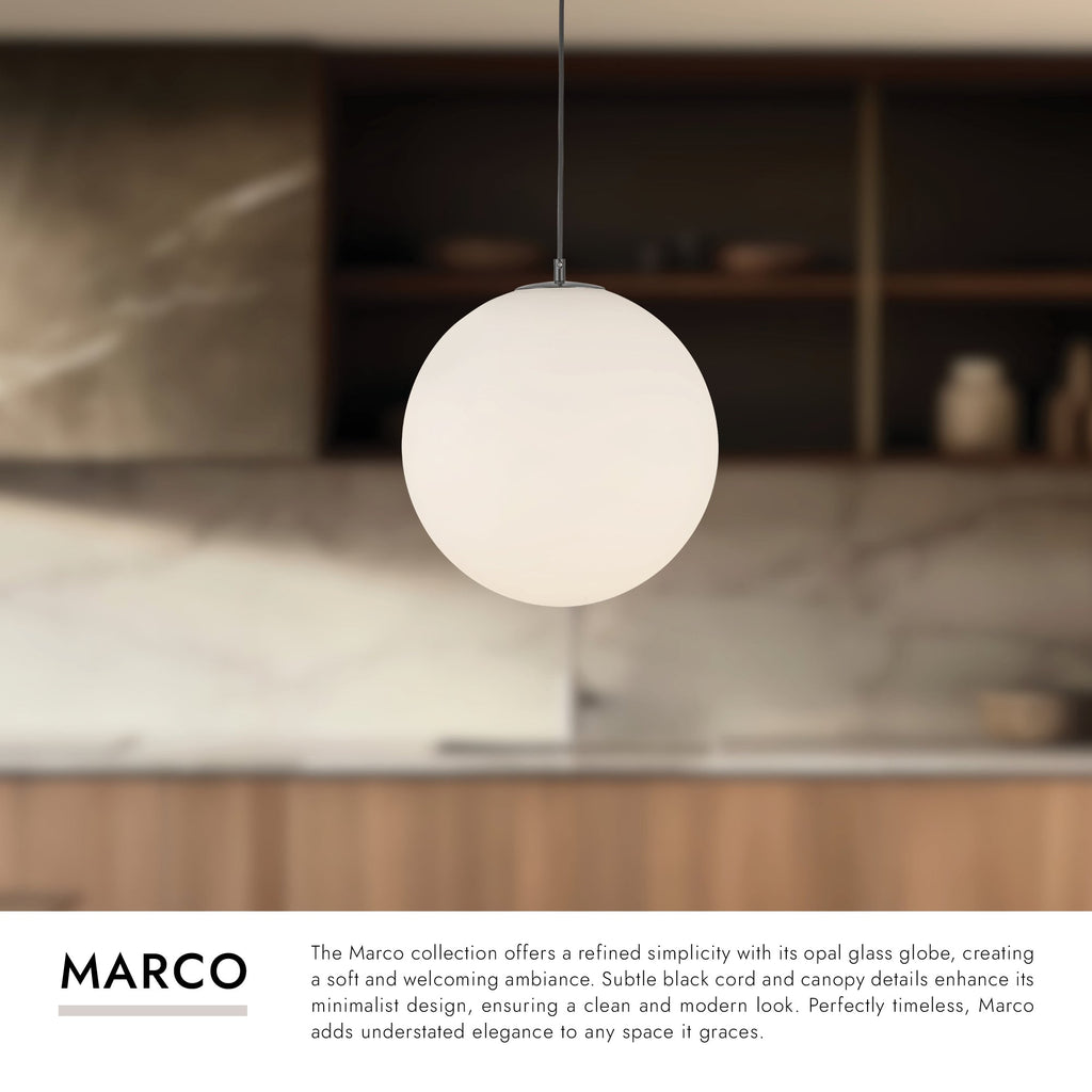 Marco 16-in (196-in Wire) Pendant